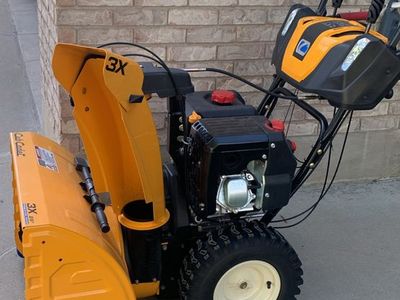 Cub Cadet 3X 26-inch Three-Stage Snow Blower - Powerful Outdoor Equipment