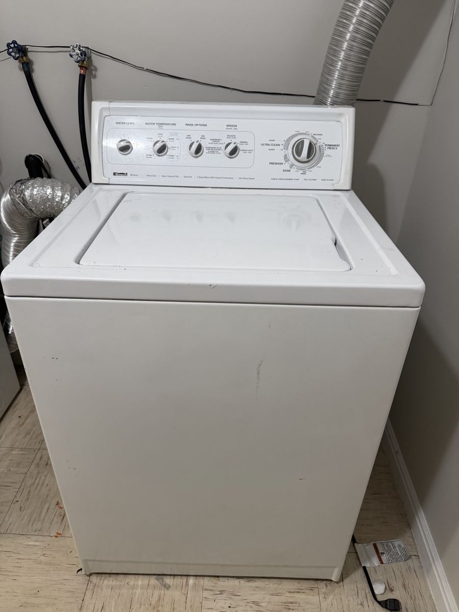 Washer and dryer