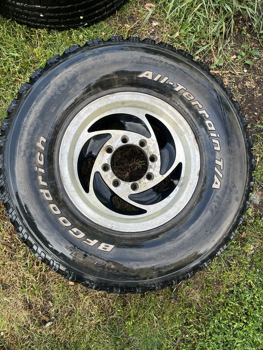 Spare tire and rim