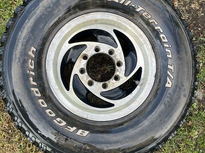 Spare tire and rim