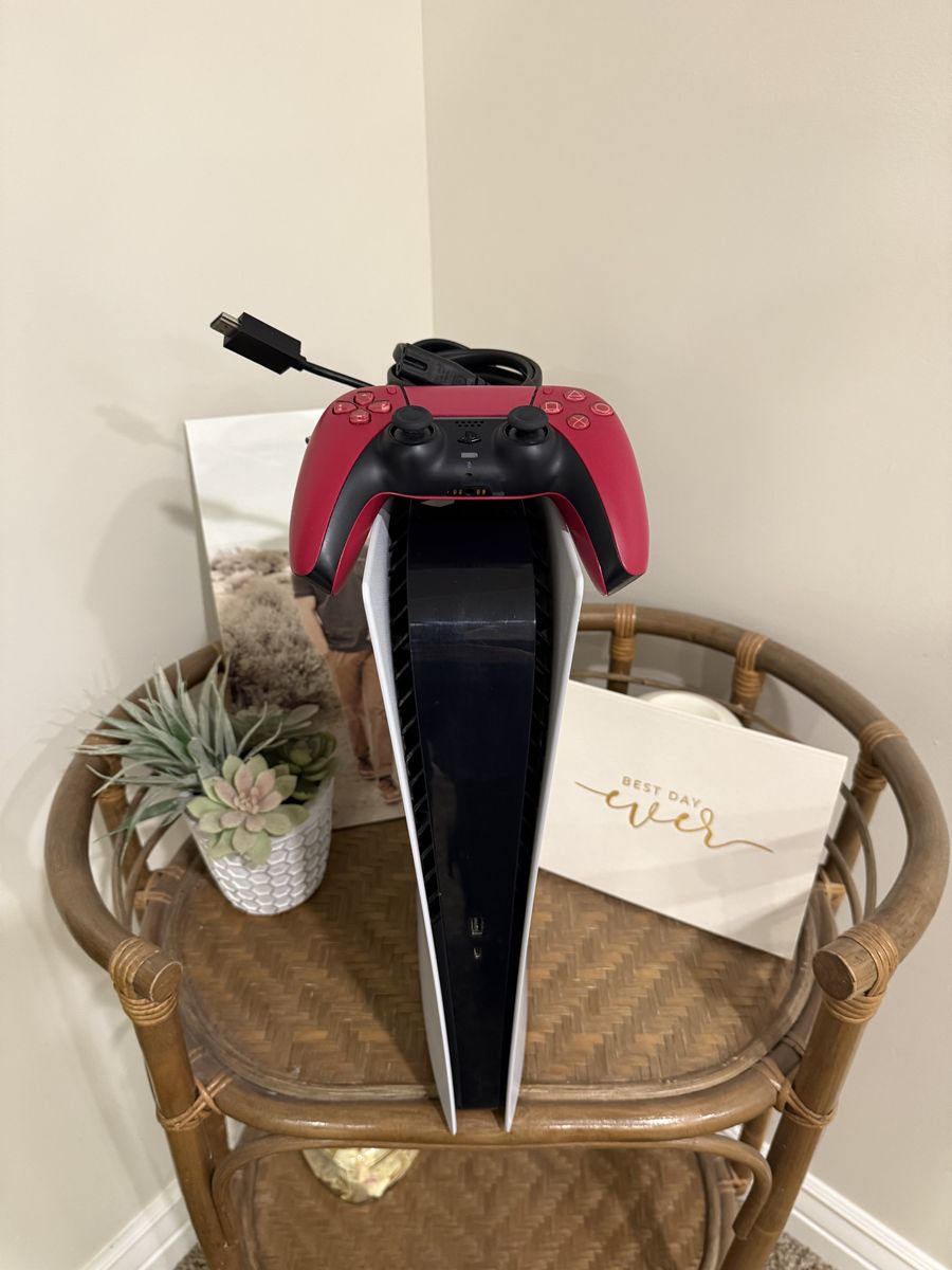 PS5 And Red Controller