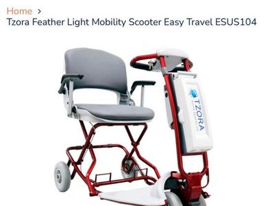Tzora Feather Portable Lightweight Folding Scooter