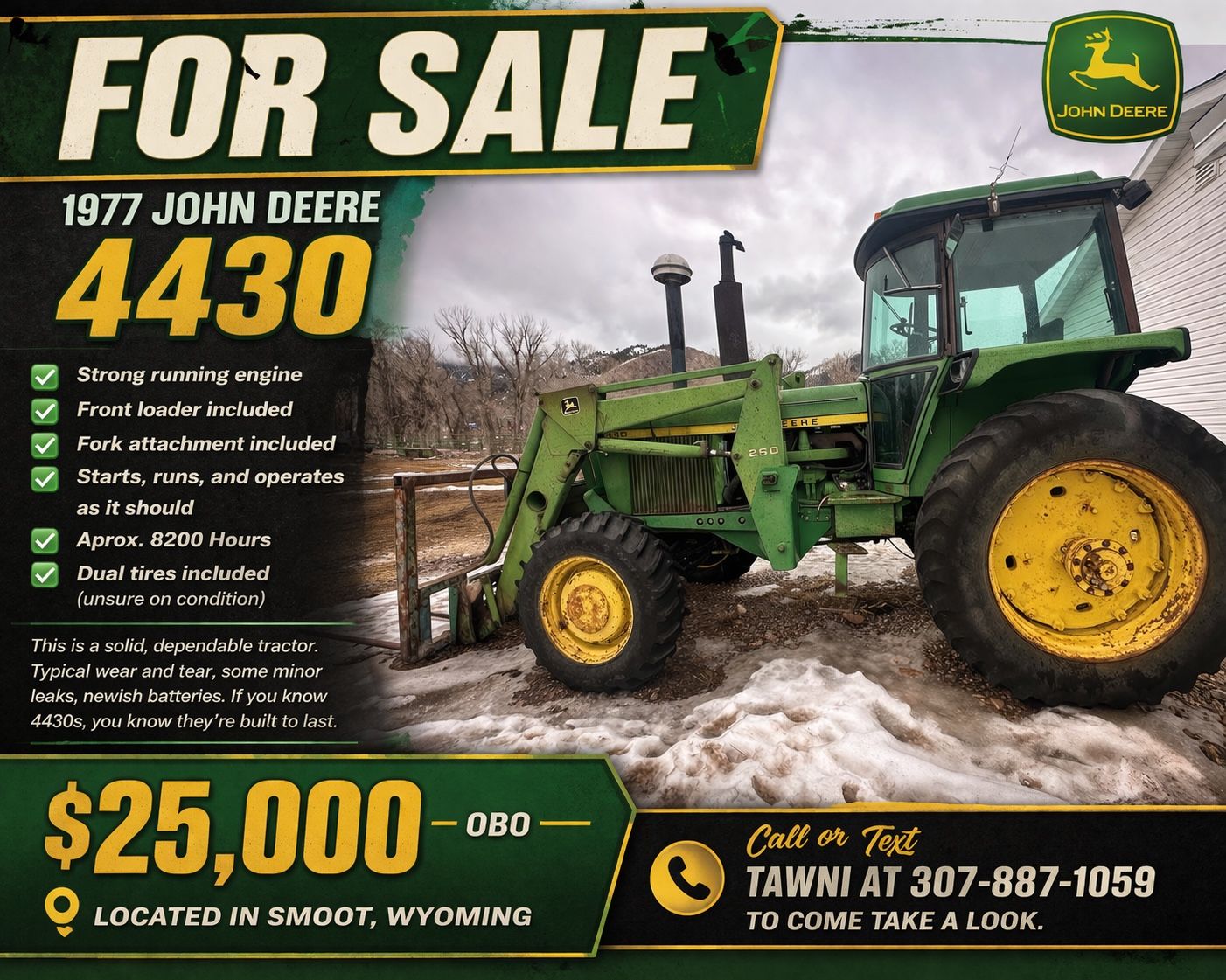 1977 John Deete 4430