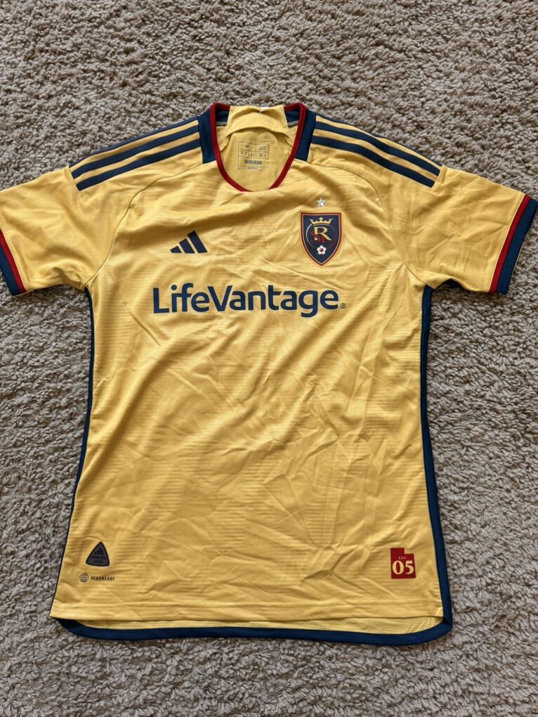 Adidas MLS Real Salt Lake Authentic Jersey Men M