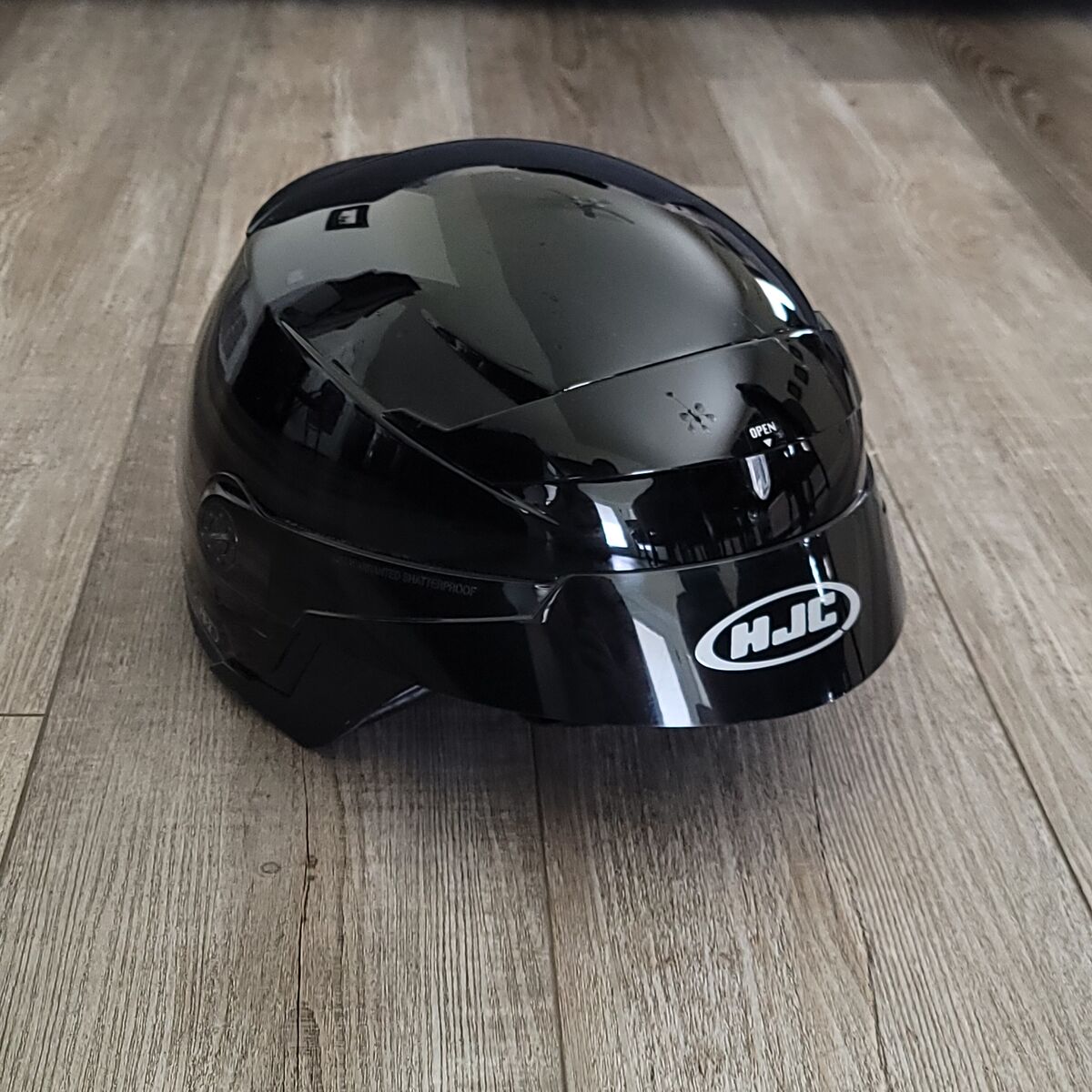 HJC FS-2 Street Half Motorcycle Helmet DOT - Size XXL (7 7/8 ~ 8) Adjustable Ventilation