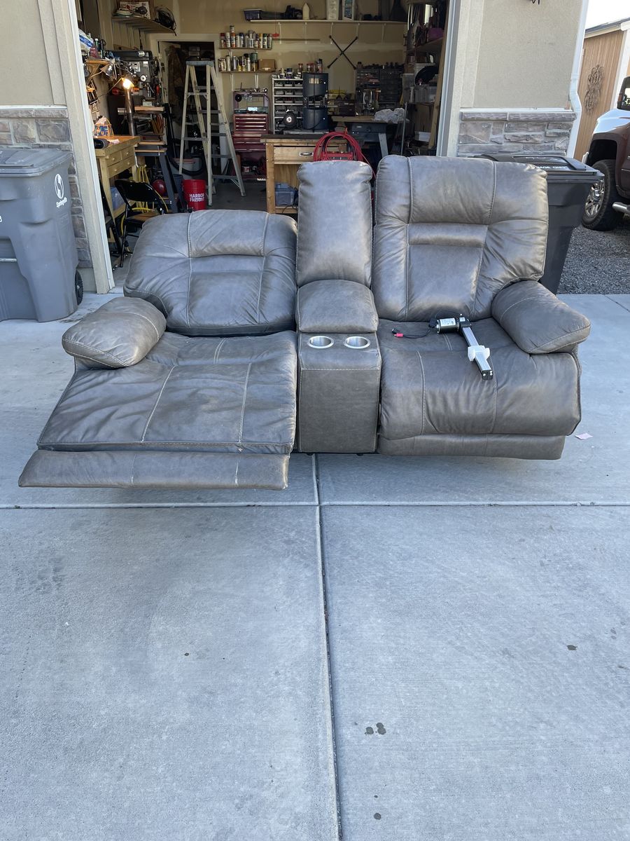 Leather Double Recliner