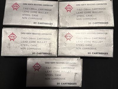 Norinco 7.62 x 39mm 140 rounds