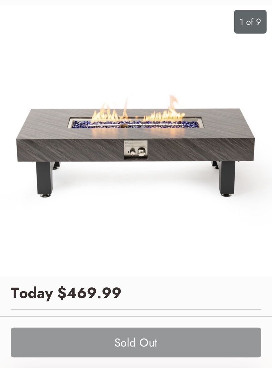 54" Fire Table (propane)