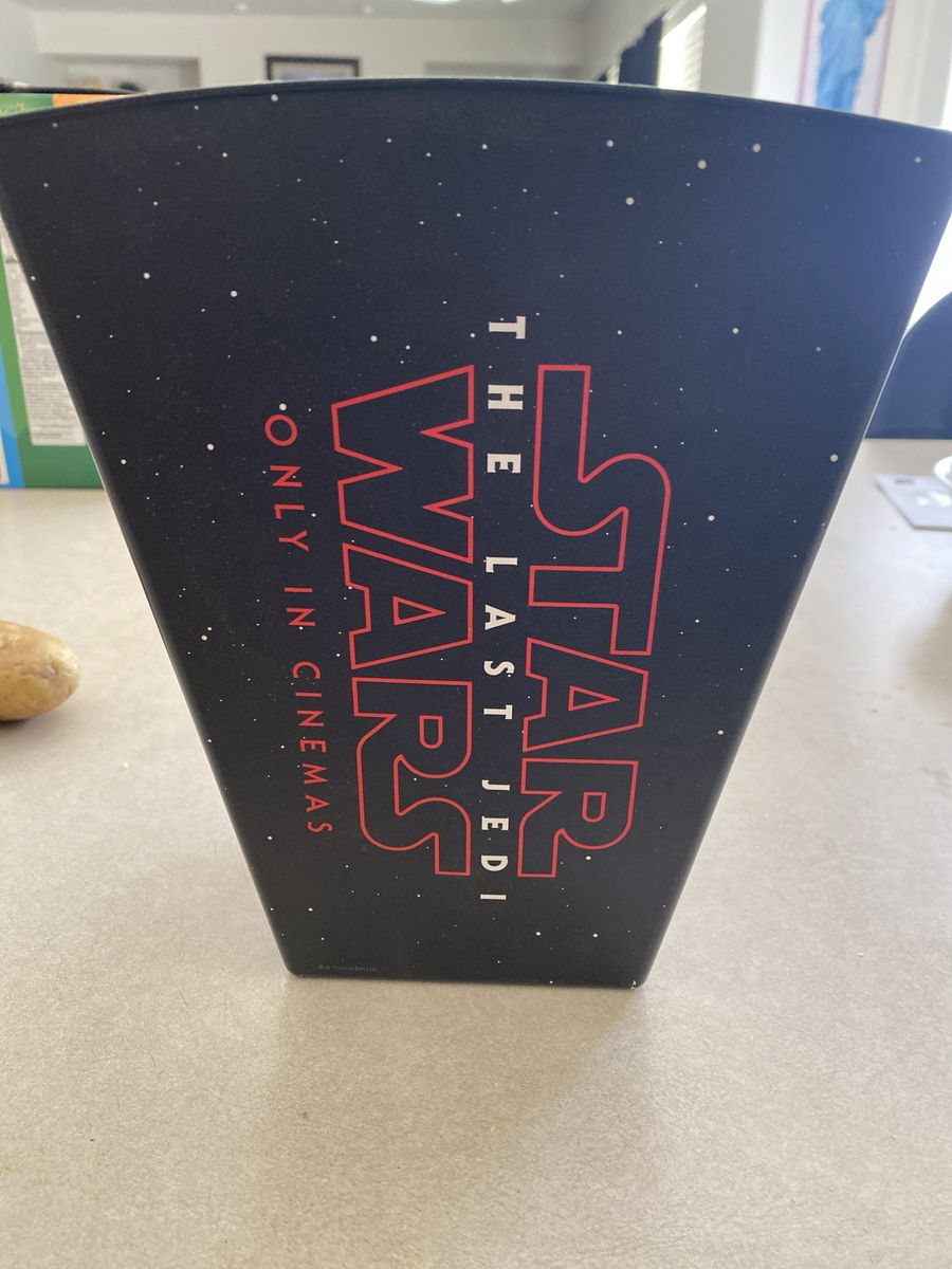 Star Wars The Last Jedi popcorn container