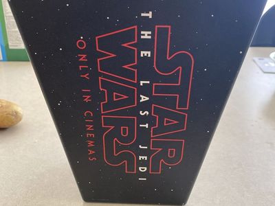 Star Wars The Last Jedi popcorn container