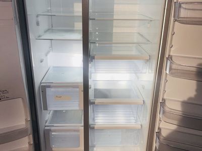 $590 OBO GOOD FRIDGE WHIRPOOL STAINLESS STEEL