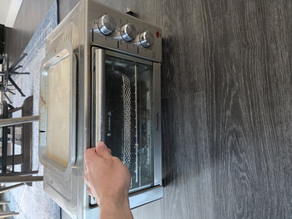 air fryer bake toast pizza machine