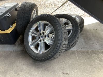 275/55/20 f150 platinum take offs