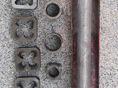 VINTAGE CRAFTSMAN MANUAL RATCHET PIPE THREADER w/ DIES & GUIDES