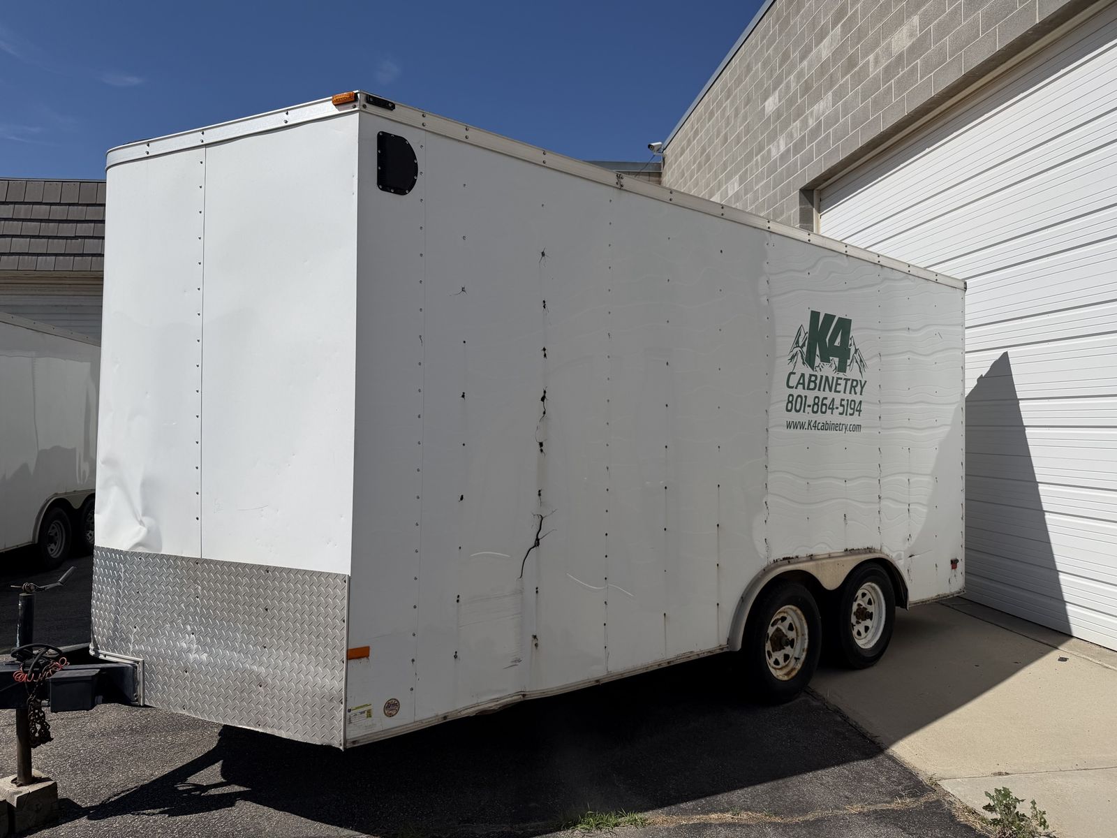 2016 wells cargo trailer