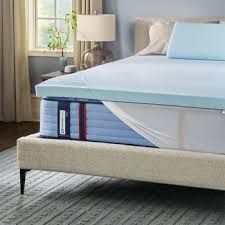 Sealy Posturepedic Zoned Memory Foam Mattress Topper, Twin 2006522  #107303