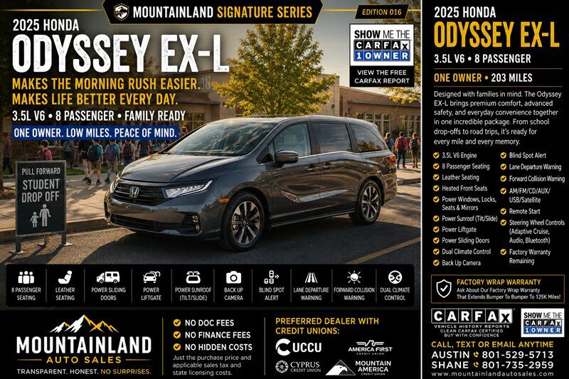 2026 Honda Odyssey EX-L