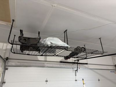 Overhead Garage Storage Rack System