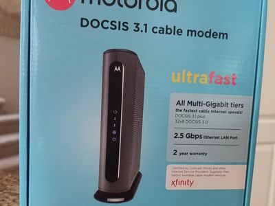 Motorola MB8611 DOCSIS 3.1 Cable Modem 2.5Ghz Xfin