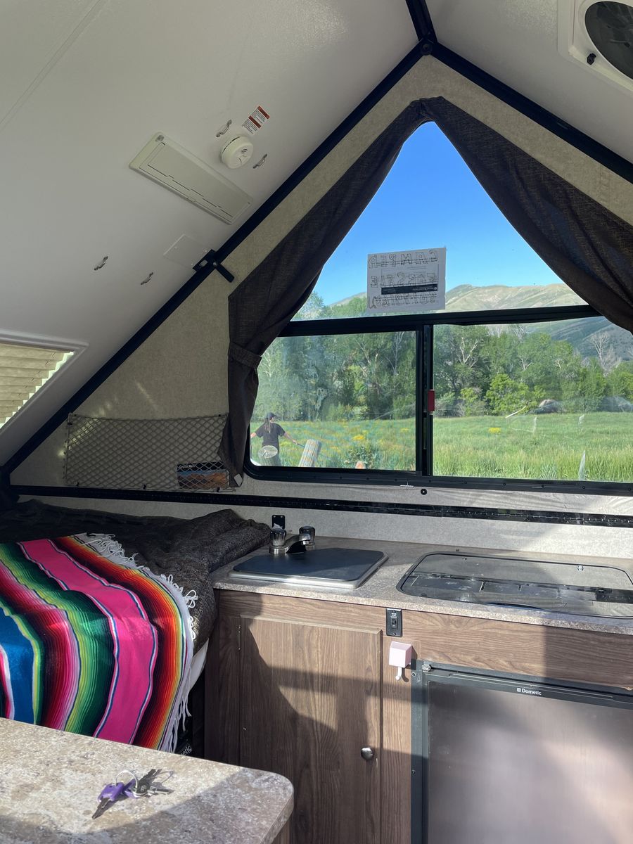 Tired of sleeping on the ground while camping
