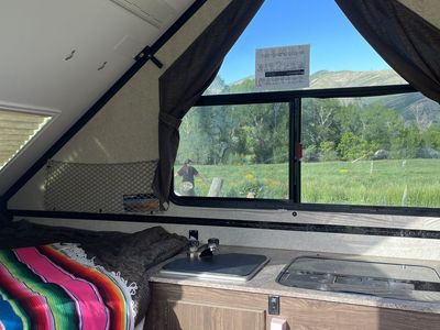Tired of sleeping on the ground while camping