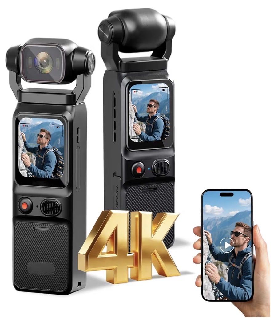 4K Vlogging Camera Mini image stabilization
