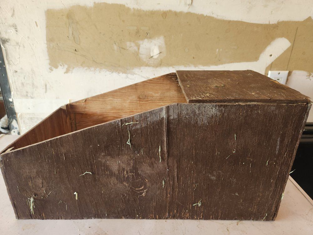 Wooden Nesting Box for Rabbits