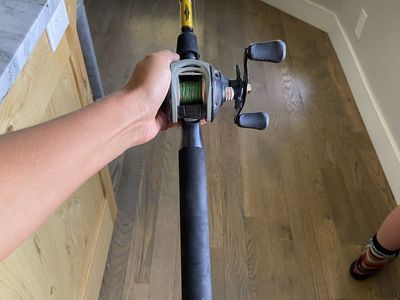 Shimano rod with ozark trail reel Baitcaster Combo Fishing Rod
