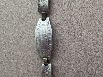 WWII “Do Not Forget Me” 1944 Naples Bracelet