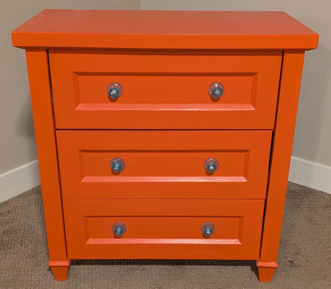 Wood 3 Drawer Dresser