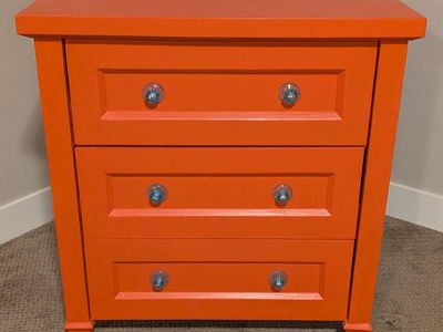 Wood 3 Drawer Dresser