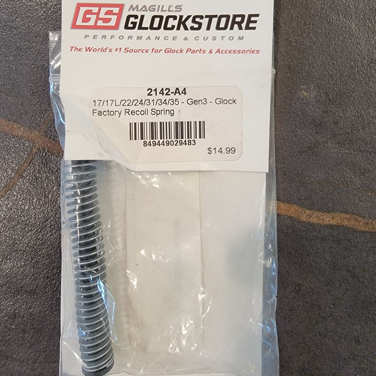 gen 3 block recoil spring