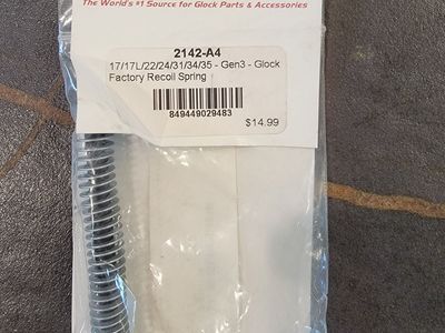 gen 3 block recoil spring