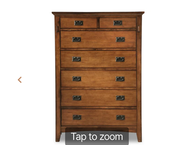 Tall 7 drawer dresser