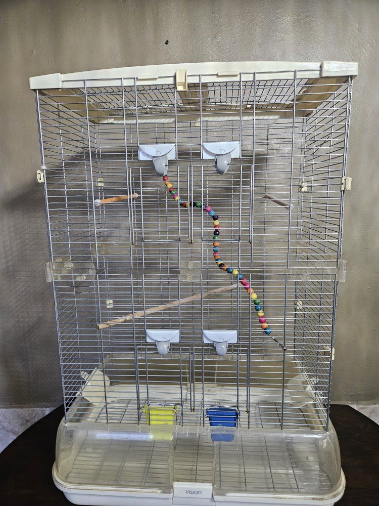 Large Vision Bird Cage