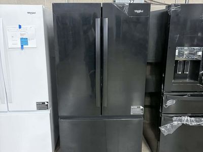 NEW WHIRLPOOL BLACK 31 C FT FRENCH DOOR FRIDGE