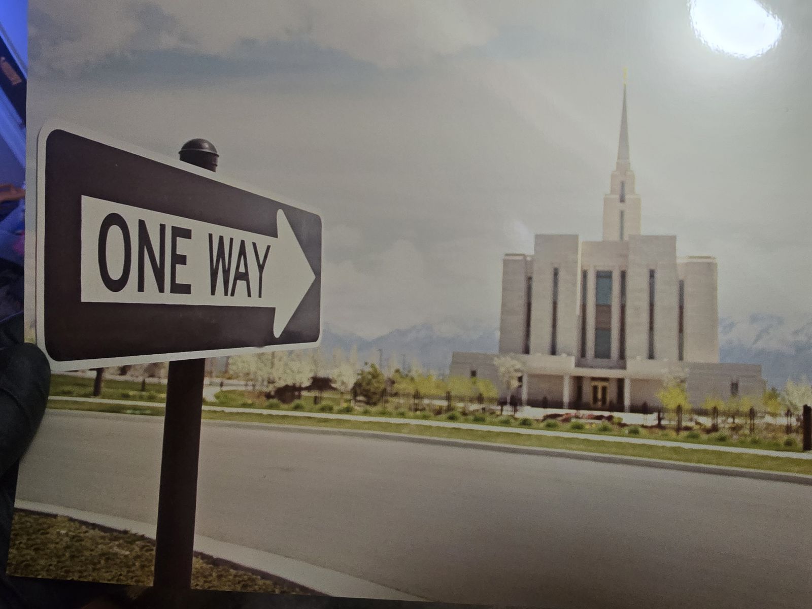 vintage lithographs LDS temple