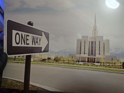 vintage lithographs LDS temple