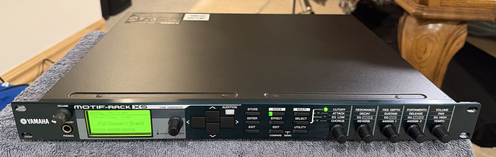 Yamaha Motif-Rack XS Tone Generator Synth Module Rackmount