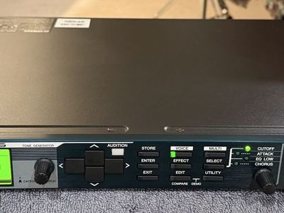 Yamaha Motif-Rack XS Tone Generator Synth Module Rackmount