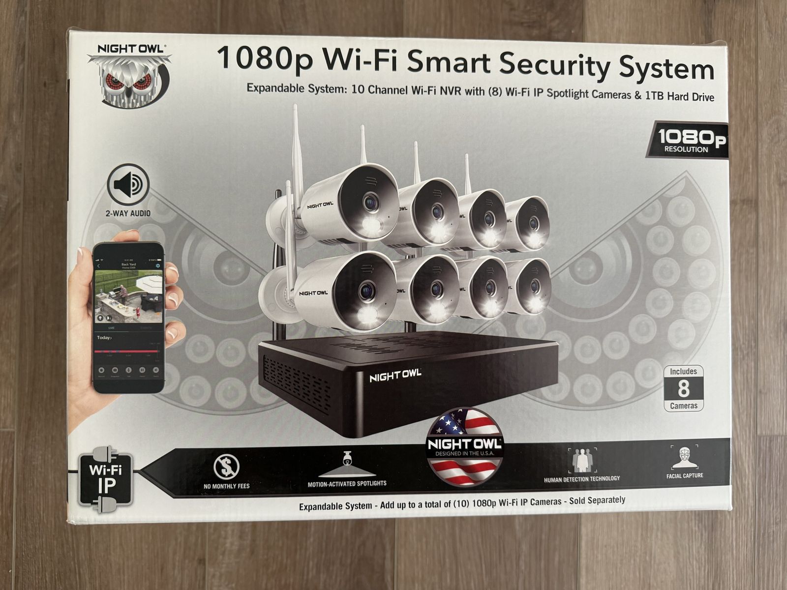 8 Camera Security System