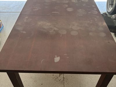 Solid Wood Dining Table with 6 chair set