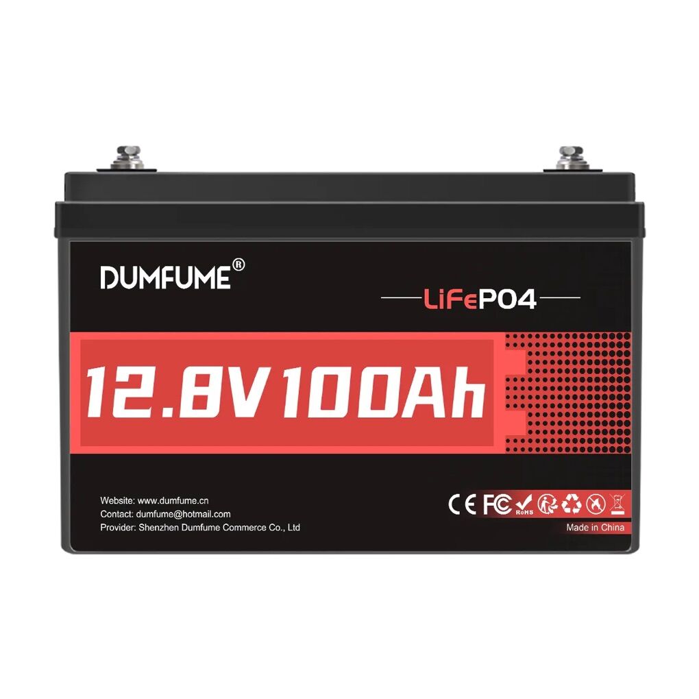 12V 100Ah LiFePO4 Mini Battery — Lightweight