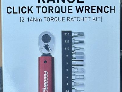 Brand New Feedback Sports Range Click Torque Wrench