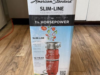 American Standard Slim-Line 1.25 Horsepower Food Waste Disposer