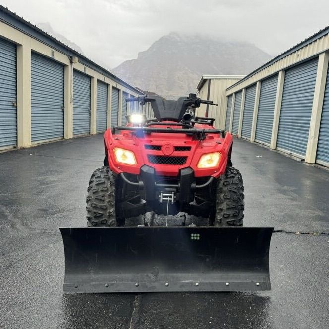 (Automatic) can-Am Outlander 400 4 X 4 Snow Plow
