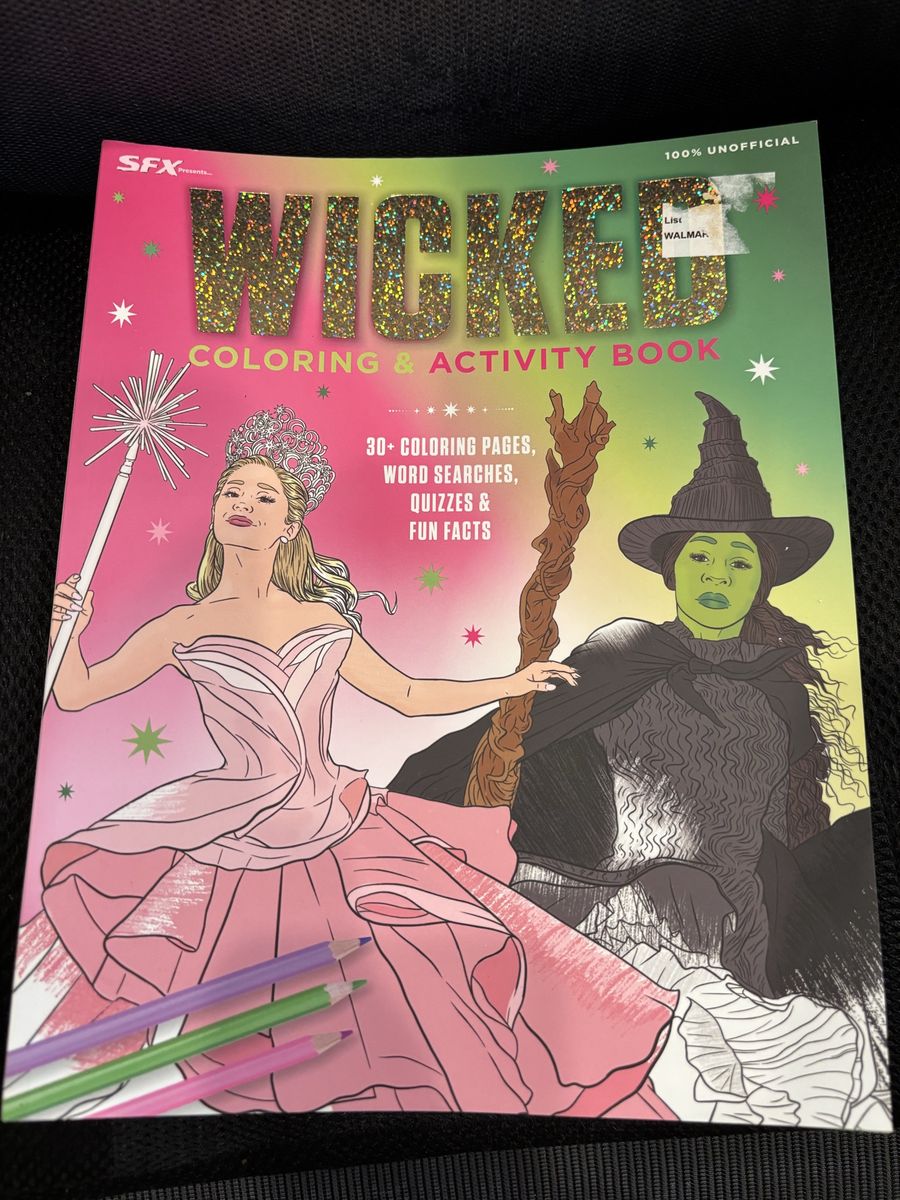 New Wicked Coloring/Activity Book