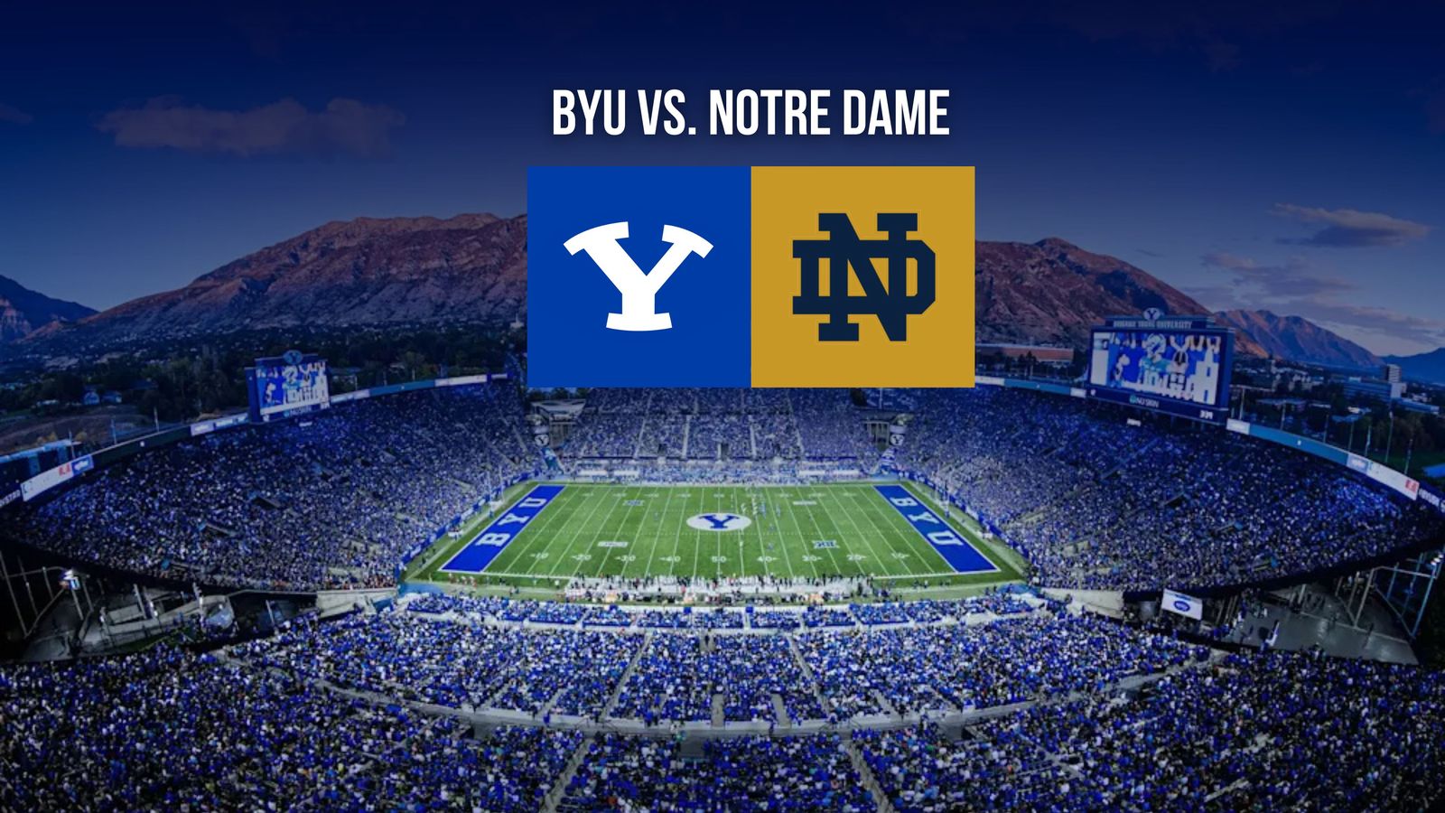 BYU vs. Notre Dame – 2 Tickets + Parking Pass Included!