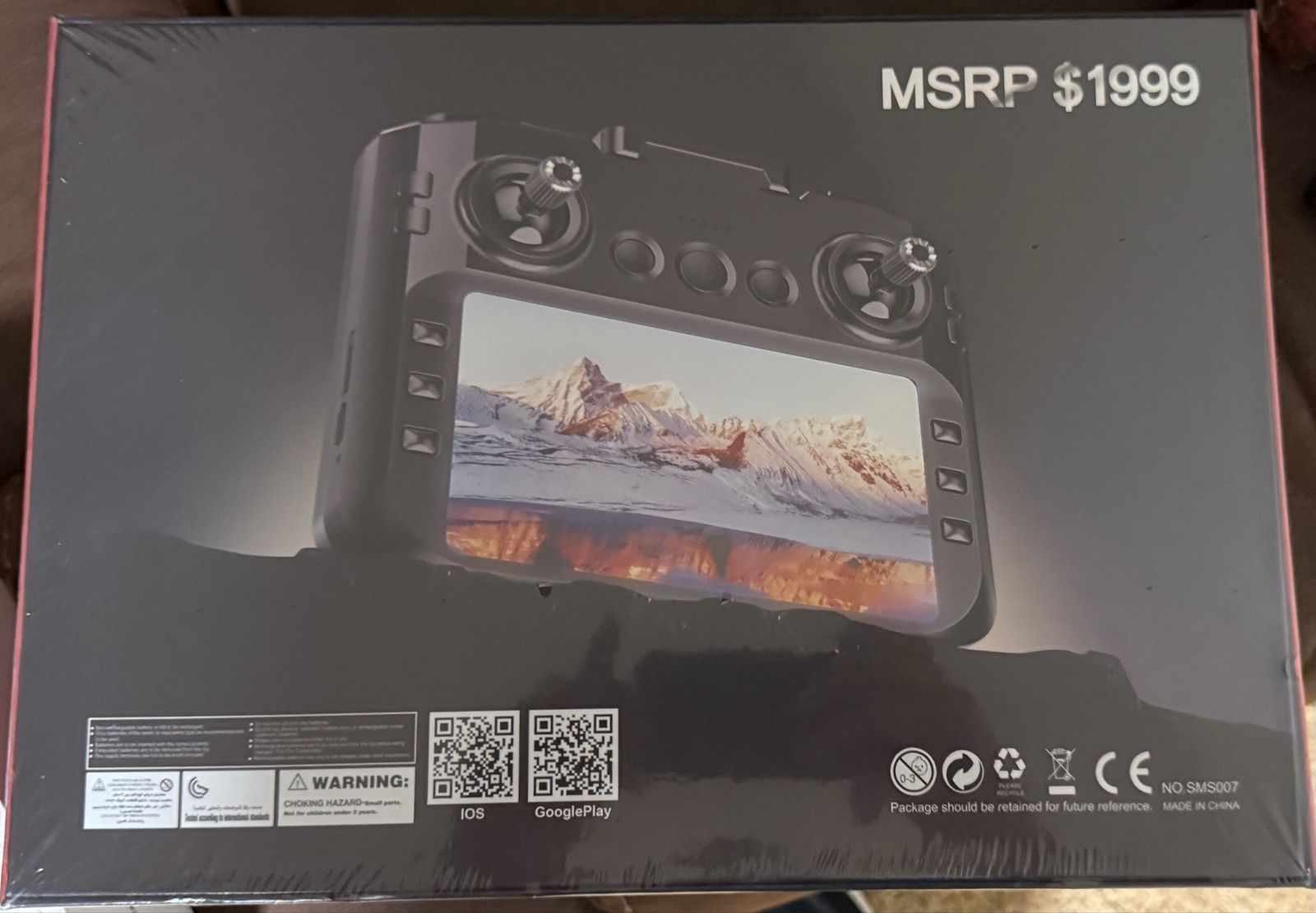 Unopened Drone Remote Controller with Screen - New in Box
