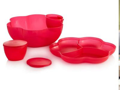 Tupperware Chip N' Dip Set
